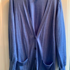 Banana Republic XL periwinkle blue cardigan